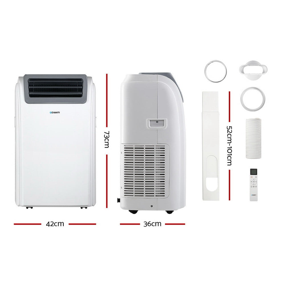 DEVANTI 3 IN 1 PORTABLE WIFI AIR CONDITIONER