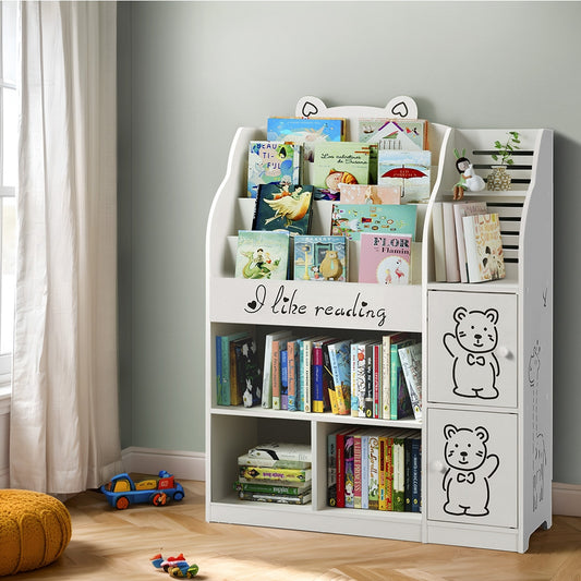 KEEZI KIDS BOOK TOY STORAGE UNIT