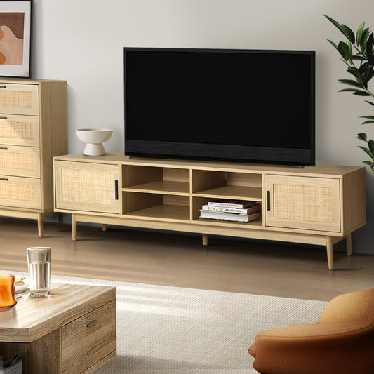 COASTAL RATTAN 180CM TV UNIT